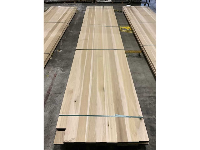 Yellow poplar panelen voorgeschuurd 40x1000 mm (2x) - afbeelding 4 van  4