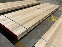 Yellow poplar panelen voorgeschuurd 40x1000 mm (3x) - afbeelding 1 van  4
