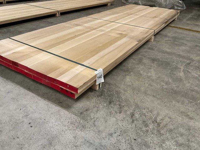 Yellow poplar panelen xxl 40 mm (2x) - afbeelding 1 van  3