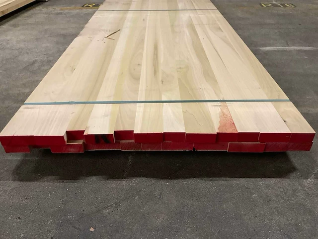 Yellow poplar panelen xxl 40 mm (2x) - afbeelding 4 van  5