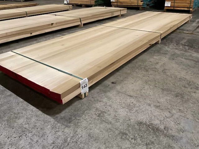 Yellow poplar panelen xxl 40 mm (2x) - afbeelding 1 van  5