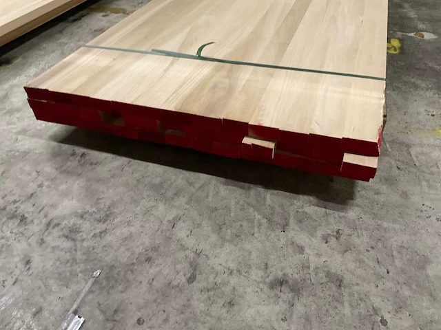 Yellow poplar panelen xxl 40 mm (3x) - afbeelding 4 van  5