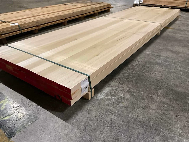 Yellow poplar panelen xxl 40 mm (3x) - afbeelding 1 van  5