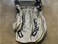 Yellow v vb230 2.3m inflatable dinghy | rubber boat for 4 people - afbeelding 3 van  6
