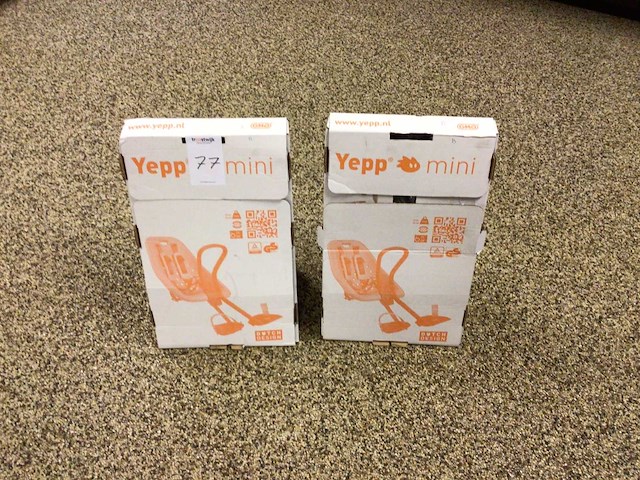 Yepp mini fiets zitjes (2x) - afbeelding 1 van  5