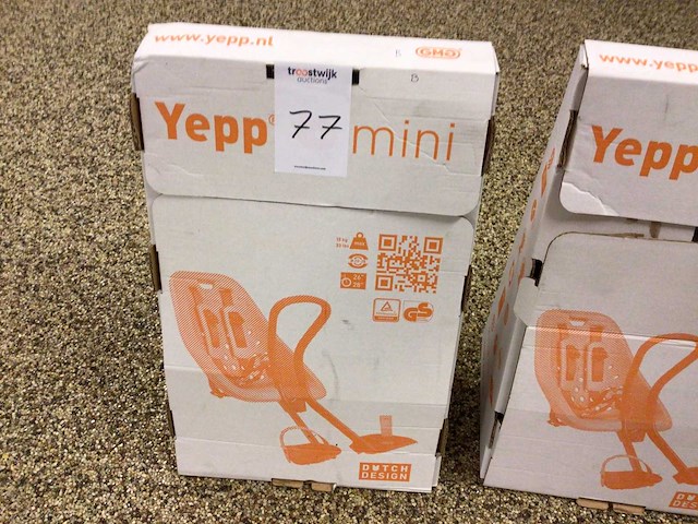 Yepp mini fiets zitjes (2x) - afbeelding 2 van  5