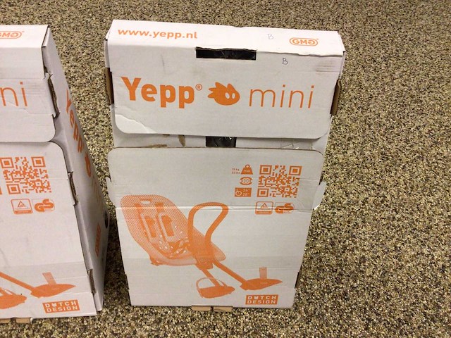 Yepp mini fiets zitjes (2x) - afbeelding 3 van  5