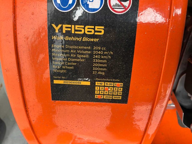Yf1565 bladblazer (12x) - afbeelding 5 van  14