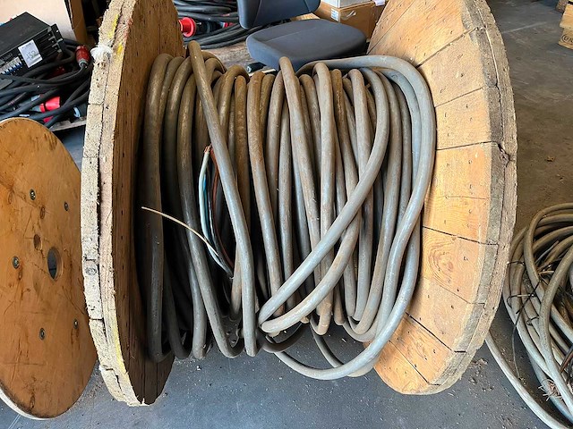 Ymvk-kabel op spoel - power flow kabel (2x) - afbeelding 1 van  4
