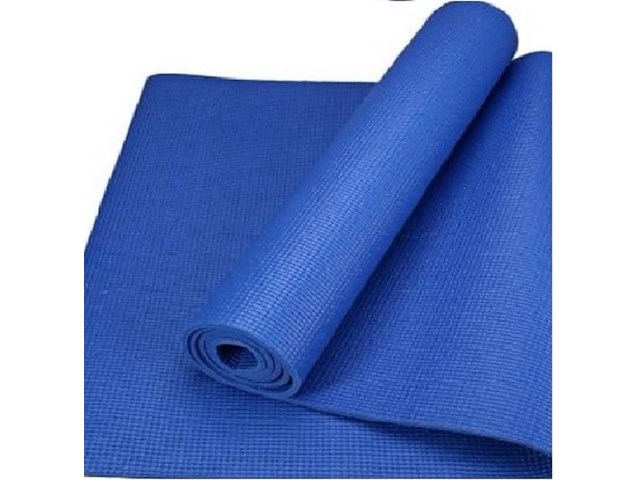 Yogamat blauw 61x173 6mm dik 1 stuks op h003 - afbeelding 3 van  9