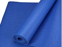 Yogamat blauw 61x173 6mm dik 1 stuks op h003 - afbeelding 3 van  9