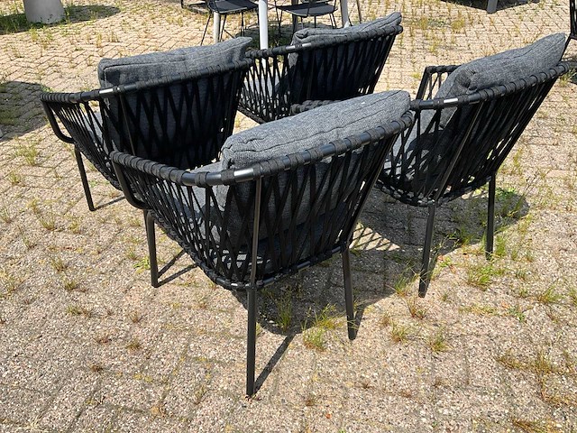 Yoi - garden chairs (4x) - afbeelding 4 van  7