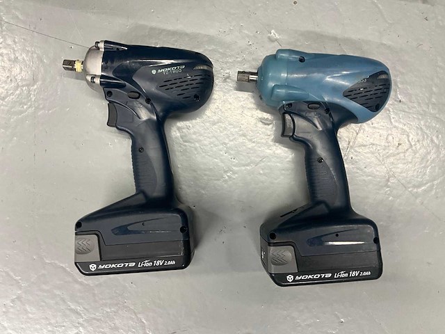 Yokota yz-t800 accu momentsleutel (2x) - afbeelding 2 van  9