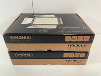 Yongnuo (yn600lii) 5600k color temperature pro led video lights (2x) - afbeelding 1 van  4