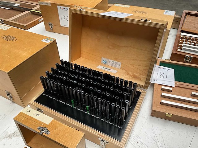 Yorkshire precision gauges pin gauges (3x) - afbeelding 2 van  6