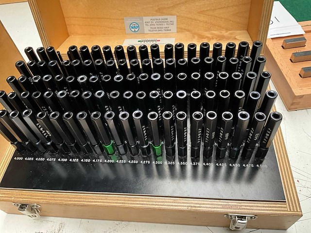 Yorkshire precision gauges pin gauges (3x) - afbeelding 3 van  6