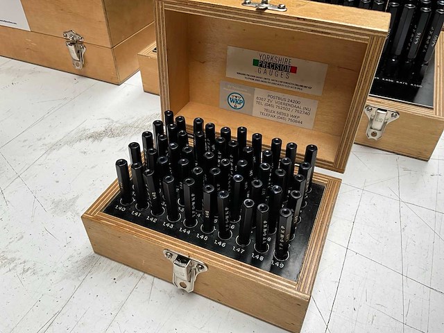 Yorkshire precision gauges pin gauges (3x) - afbeelding 4 van  6