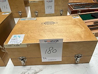 Yorkshire precision gauges pin gauges (3x) - afbeelding 6 van  6