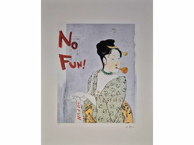 Yoshitomo - litho - 65 x 50 - afbeelding 1 van  4