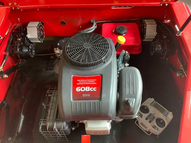 Yotatry - grasmaaier rupsbanden - grassen - met afstandsbediening 500m bestuurbaar - tracks szjqy190-ws - afbeelding 17 van  17