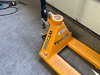 Youlift wt2500 hand hydraulische palletwagen - afbeelding 2 van  5