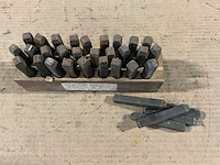 Young bros slagletter set - afbeelding 3 van  4