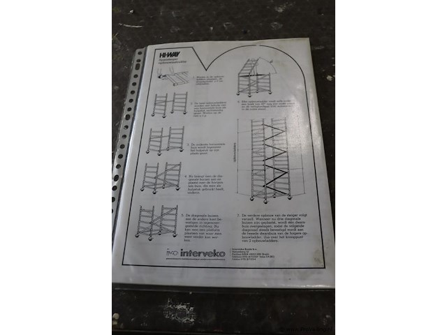 Youngman hi-way mobiele rolsteiger - afbeelding 2 van  13