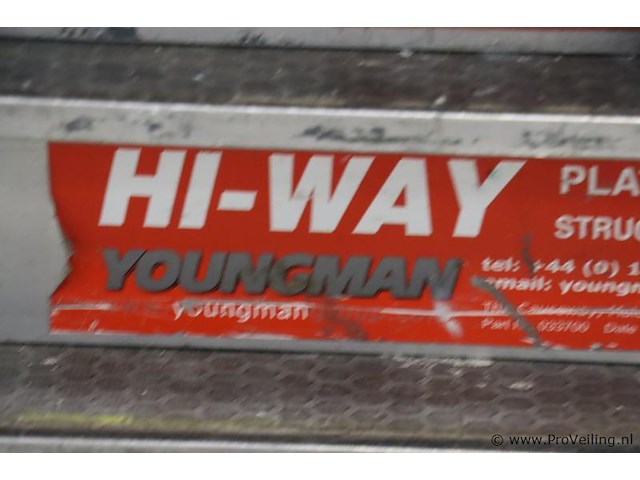 Youngman hi-way mobiele rolsteiger - afbeelding 13 van  13