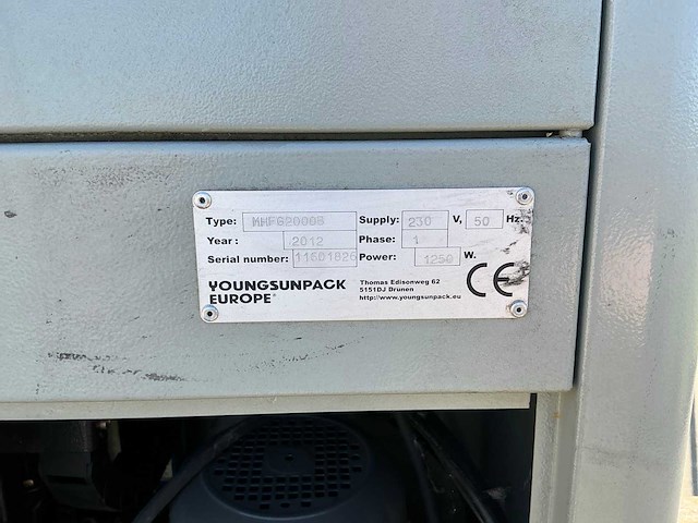 Youngsunpack europe - mhfg2000b - palletfoliewikkelaar - afbeelding 10 van  18