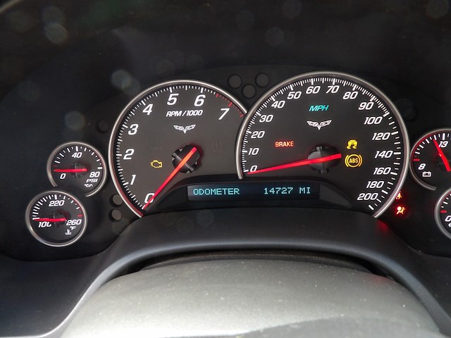 Youngtimer, chevrolet, corvette c6 ls2, grijs-metallic, 2007 - afbeelding 110 van  116