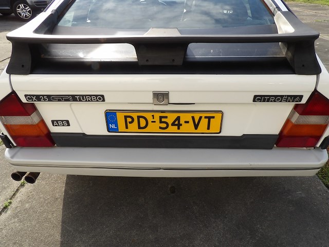 Youngtimer, citroën, cx, 2.5 gti turbo 2, wit, 1986 - afbeelding 31 van  112