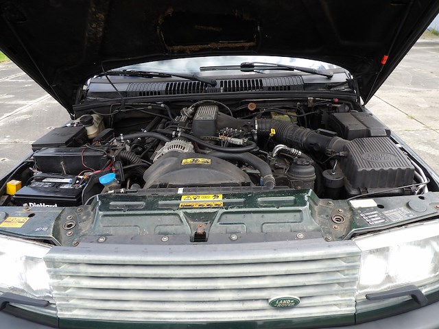 Youngtimer, range rover, lp p38 4.6 v8, groen-metallic, 1995 - afbeelding 23 van  53