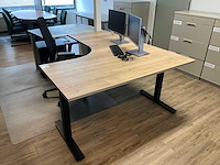 Youp elektrische verstelbaar hoekbureau - afbeelding 1 van  6