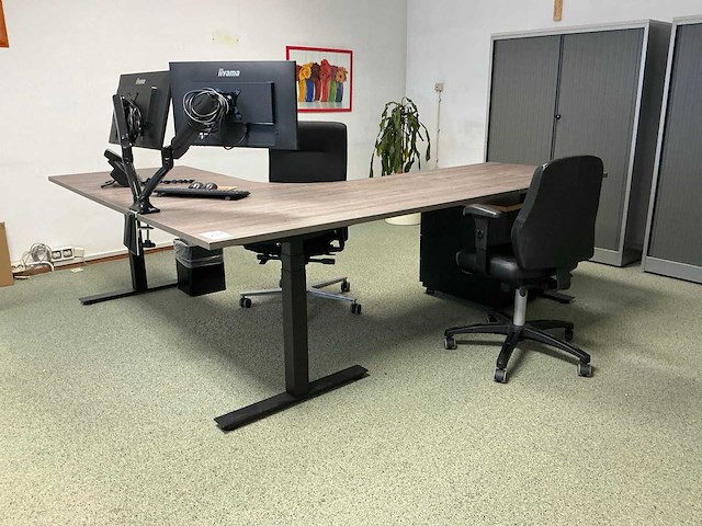Youp elektrische verstelbaar hoekbureau - afbeelding 2 van  7