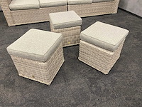 Your own living - kunststof rotan tuinset met kussens - afbeelding 3 van  18