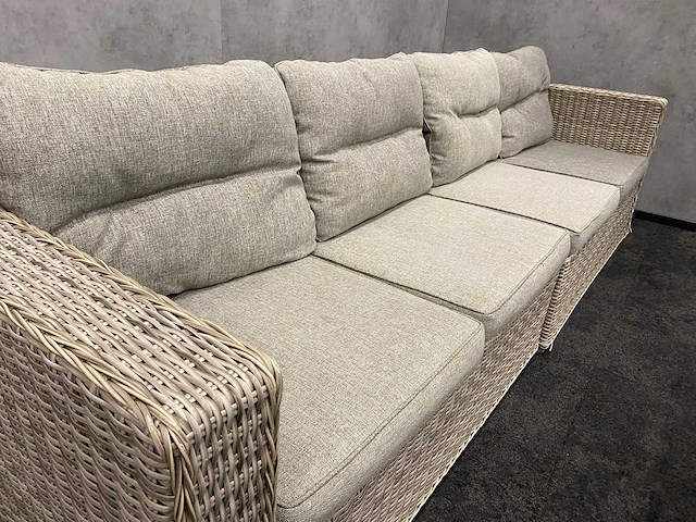 Your own living - kunststof rotan tuinset met kussens - afbeelding 16 van  18