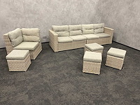 Your own living - kunststof rotan tuinset met kussens - afbeelding 1 van  18