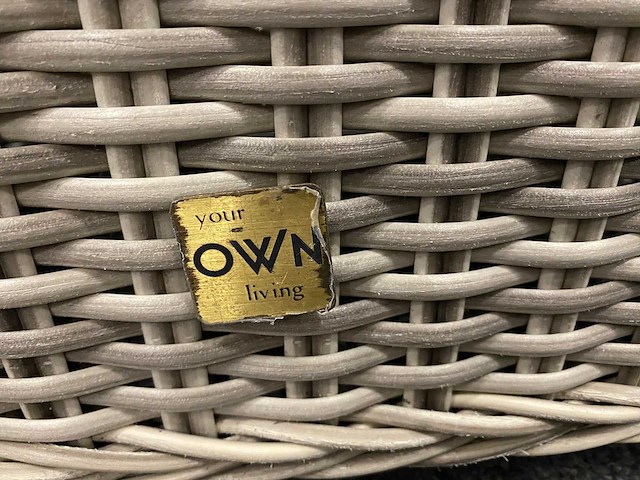 Your own living - kunststof rotan tuinset met kussens - afbeelding 12 van  18