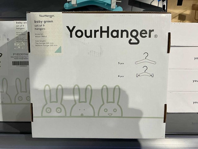 Yourhanger baby kledinghanger (set of 9) (6x) - afbeelding 2 van  4