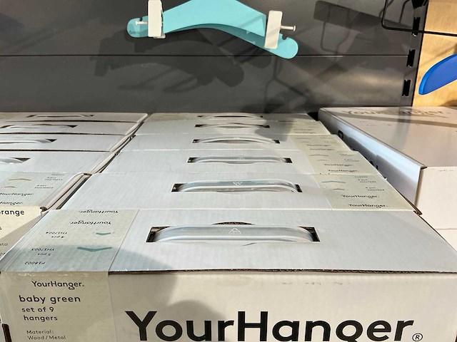 Yourhanger baby kledinghanger (set of 9) (6x) - afbeelding 3 van  4