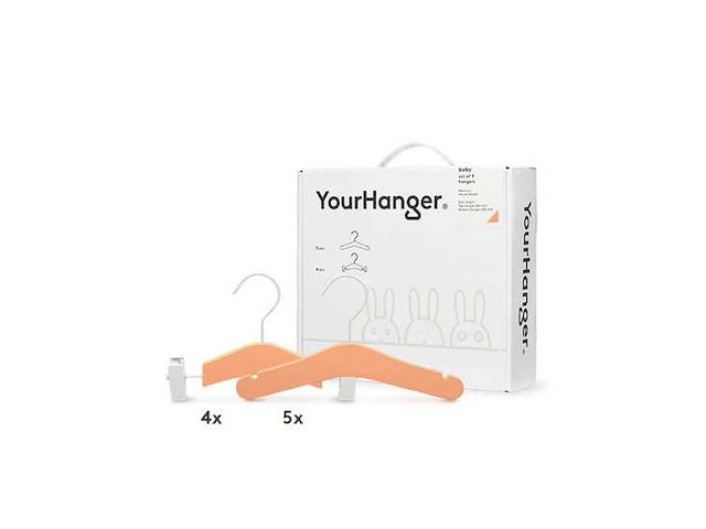 Yourhanger baby kledinghanger (set of 9) (9x) - afbeelding 1 van  5