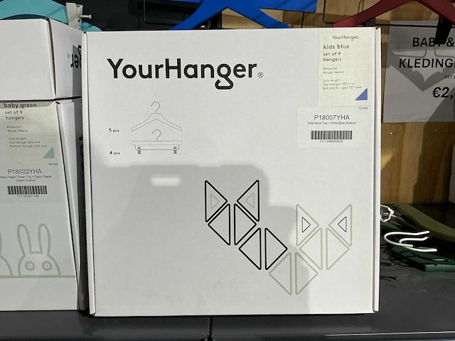 Yourhanger kids kledinghanger (set of 9) (5x) - afbeelding 2 van  3
