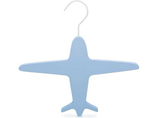 Yourhanger vliegtuig baby kledinghanger (18x) - afbeelding 1 van  4