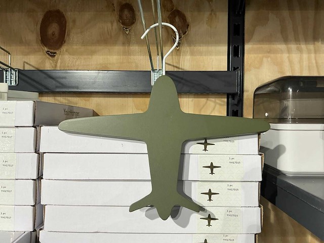 Yourhanger vliegtuig baby kledinghanger (31x) - afbeelding 3 van  3