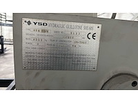 Ysd - 2005 - hga 20/4 - guillotineschaar - afbeelding 2 van  6