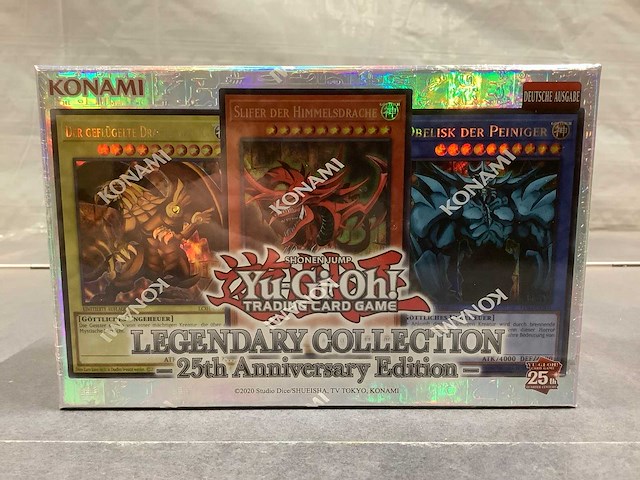 Yu-gi-oh! - legendary 25th anniversary case - (12x) - afbeelding 1 van  4