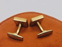 Yves saint laurent goldplated manchetknopen - afbeelding 5 van  6