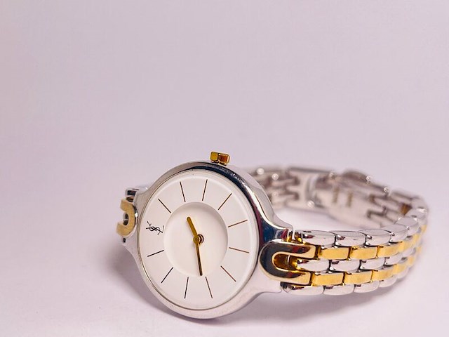 Yves saint laurent horseshoe dameshorloge - model 7d0055 - afbeelding 1 van  6