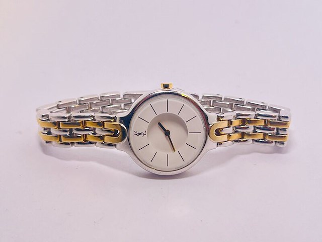 Yves saint laurent horseshoe dameshorloge - model 7d0055 - afbeelding 3 van  6