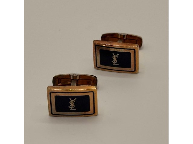 Yves saint laurent manchetknopen - afbeelding 1 van  3